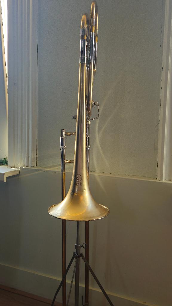JP Rath JP332O Tenor Trombone for sale, Ophalen, Gebruikt, Tenor, Met koffer