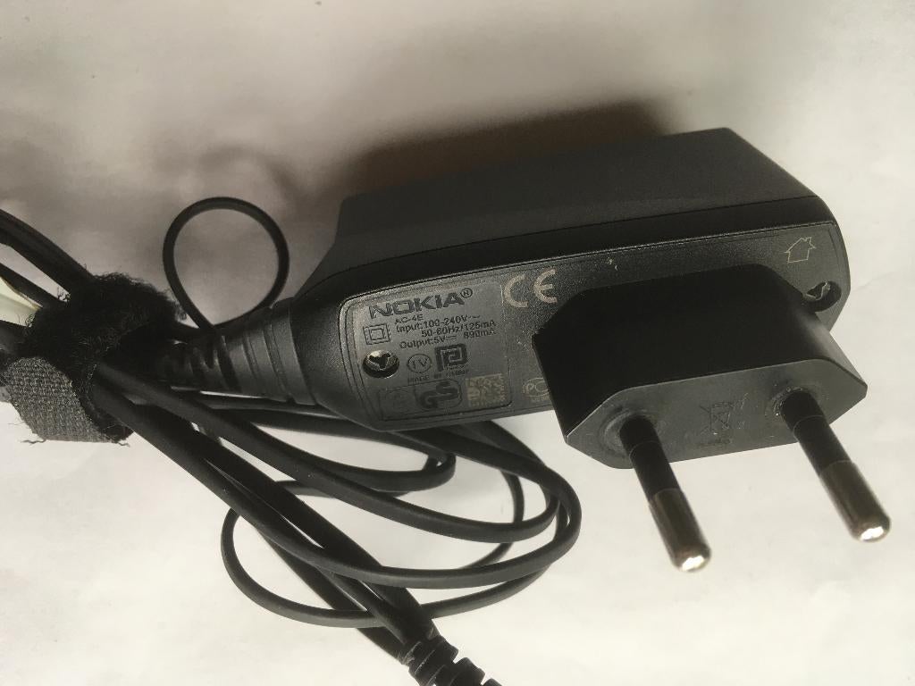 nokia AC-4E telefoon oplader adapter origineel, Ophalen of Verzenden, Nokia