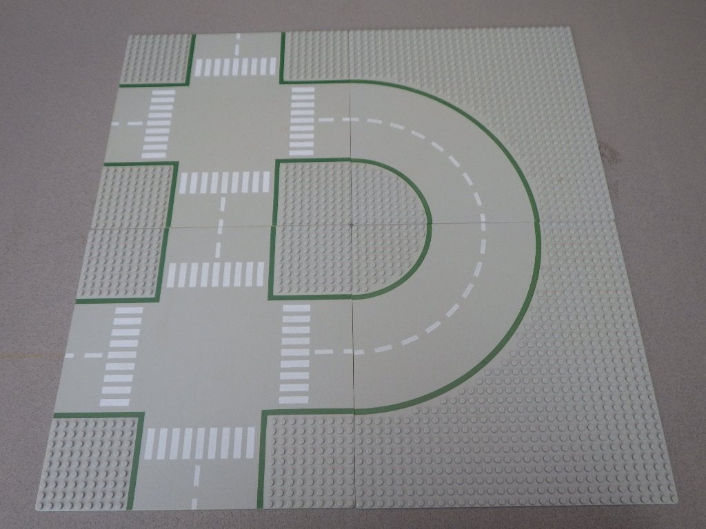 lego wegenplaten 4 stuks, Kinderen en Baby's, Speelgoed | Duplo en Lego, Ophalen of Verzenden