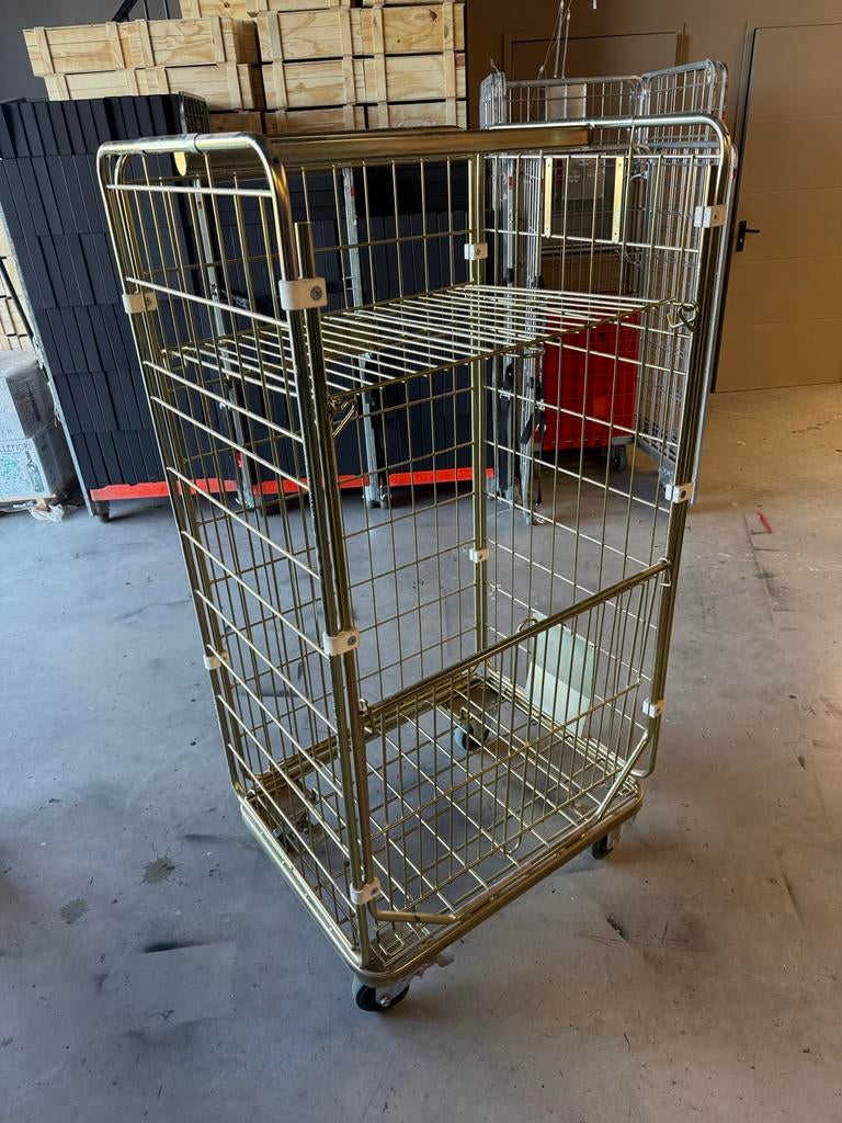 Kruizinga Transportkar - Robuuste Rolcontainer, Ophalen