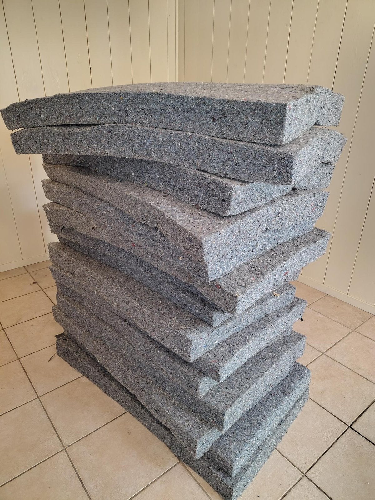 18 Isolatiepanelen ecokatoen, 120x60 cm, Doe-het-zelf en Verbouw, Ophalen, Zo goed als nieuw