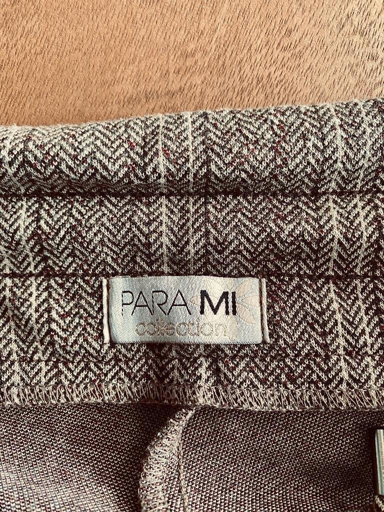 J569 Para Mi maat 38=M broek Slim Chino Beige/Bruin Parami, Kleding | Dames, Maat 38/40 (M), Para Mi, Bruin, Ophalen of Verzenden
