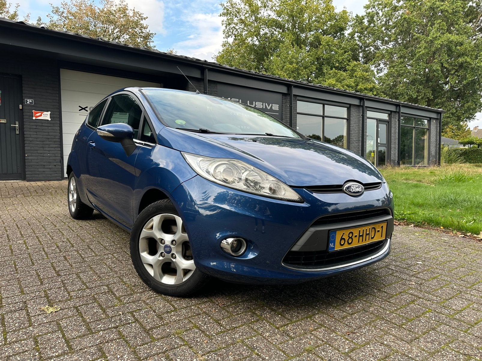 Ford Fiësta 1.25 60KW 3DR 2008 Blauw, Voorwielaandrijving, Stof, 600 kg, 4 cilinders