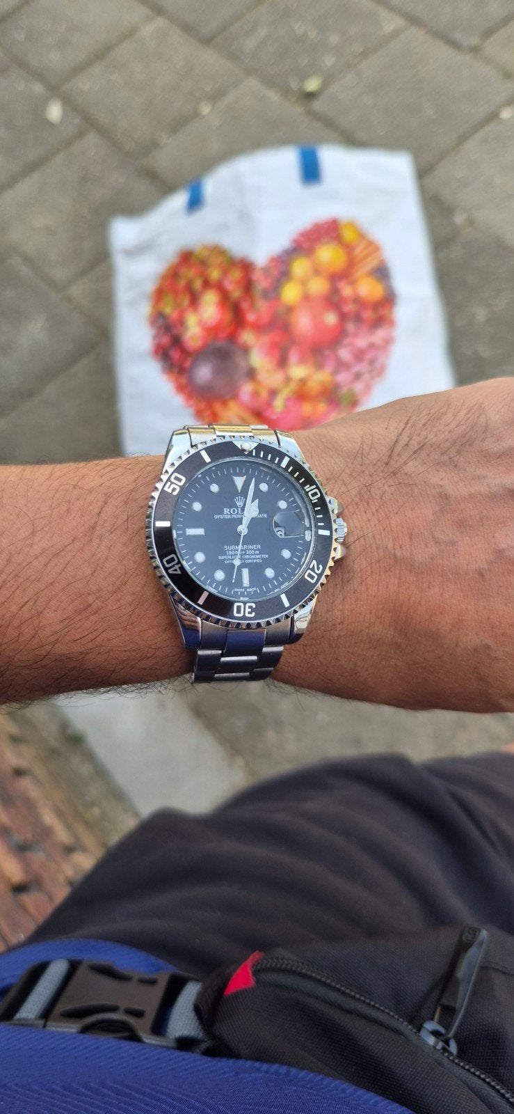 Mooi Rolex Submariner horloge, Sieraden, Tassen en Uiterlijk, Horloges | Heren, Ophalen of Verzenden