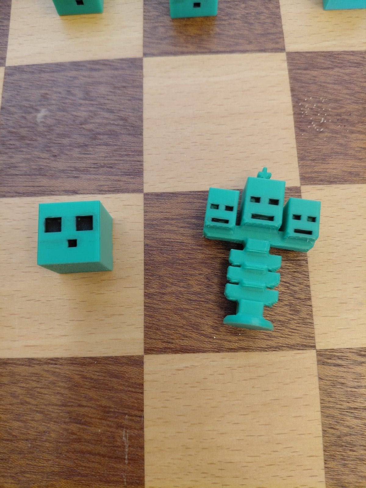 minecraft schaakstukken, Hobby en Vrije tijd, Ophalen of Verzenden