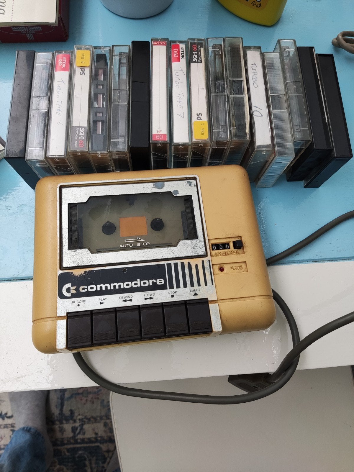 17 tapes voor Commodore 64 met 1531 dataset te., Computers en Software, Ophalen of Verzenden