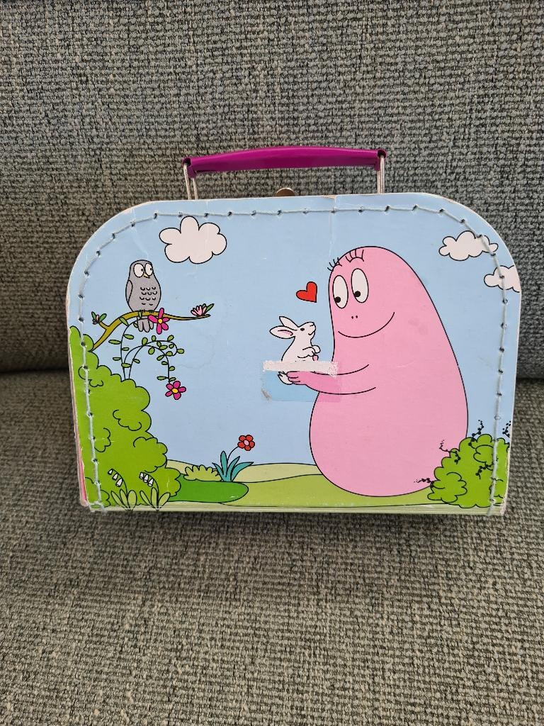 Barbapapa koffer koffertje opbergbak tas, Gebruikt, Ophalen of Verzenden, Nvt, Nvt