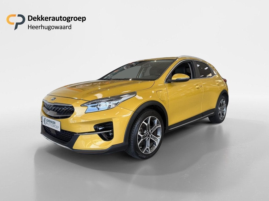Kia XCeed 1.6 GDi PHEV DynamicPlusLine Trekhaak - Half leder, Auto's, Kia, XCeed, Gebruikt, Leder en Stof, SUV of Terreinwagen