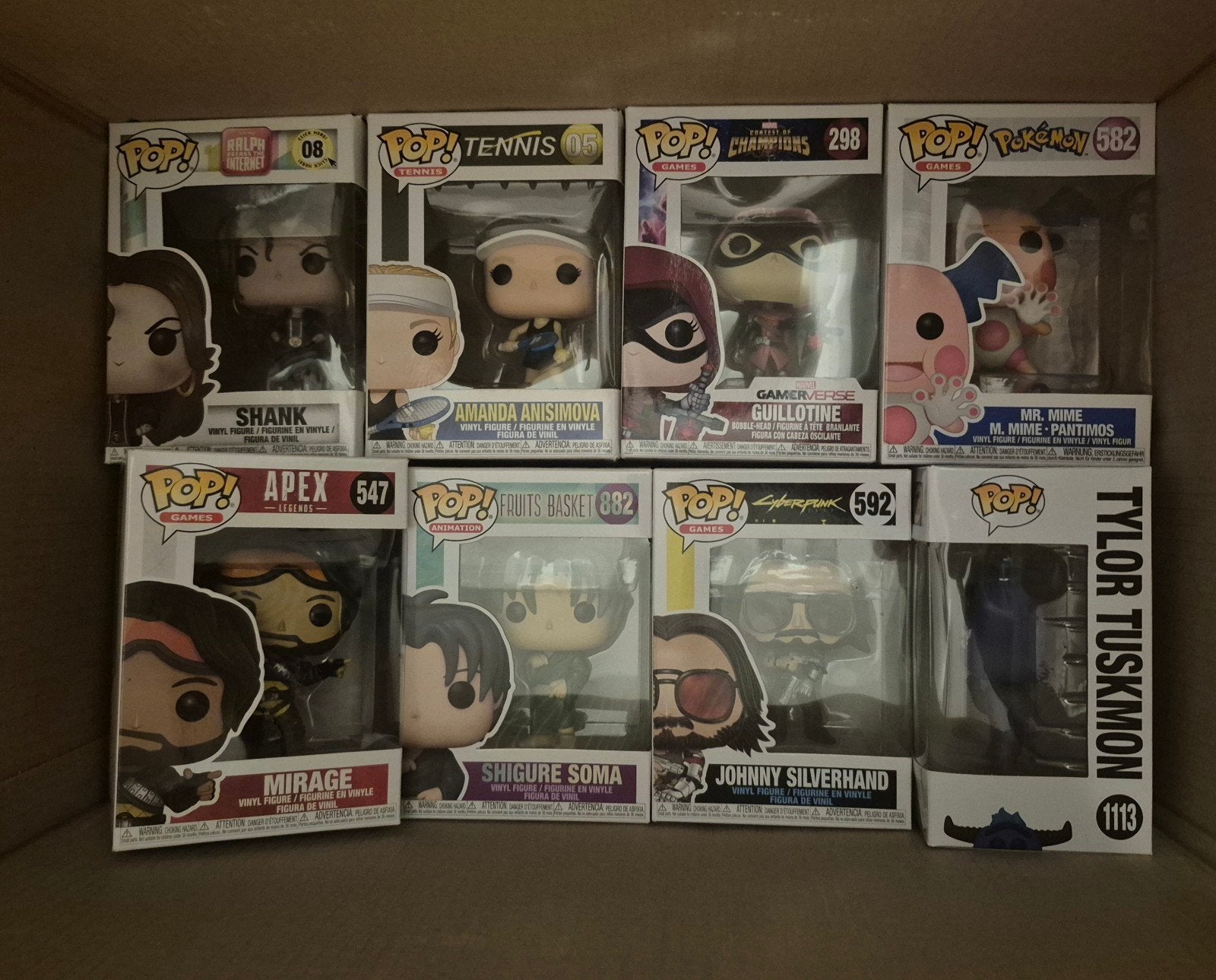22 funko pops apex star wars spiderman enz, Ophalen of Verzenden, Nieuw