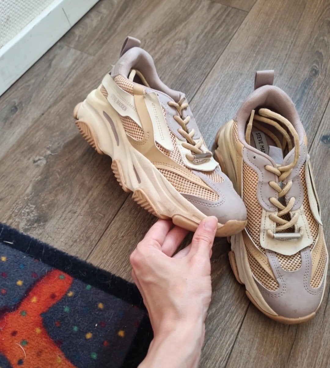 Steve Madden Possession-E sneakers maat 39, Beige, Steve Madden, Ophalen of Verzenden, Sneakers of Gympen