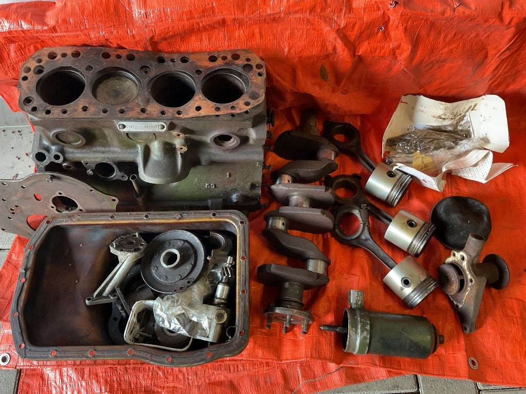 Austin Morris Wolseley Oldtimer motorblok onderdelen, Ophalen, Gebruikt, Austin