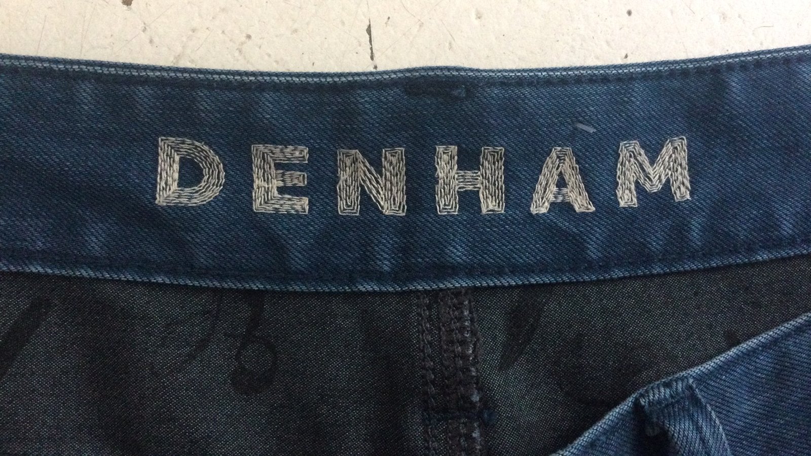 Denham jeans maat 34/32, nette staat, Blauw, Ophalen of Verzenden, Zo goed als nieuw, W33 - W34 (confectie 48/50)