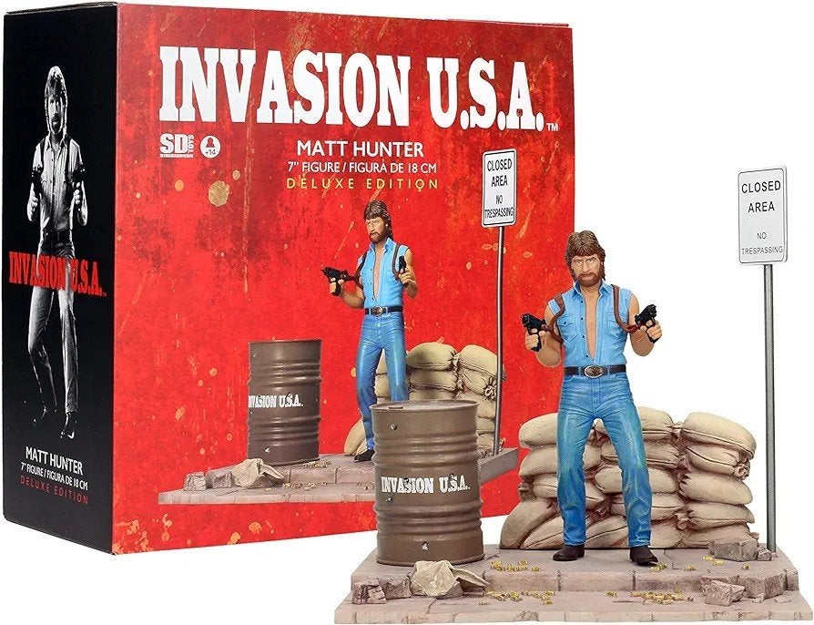 PVC Statue Diorama 7 inch figure (Chuck Norris), Verzenden, Nieuw