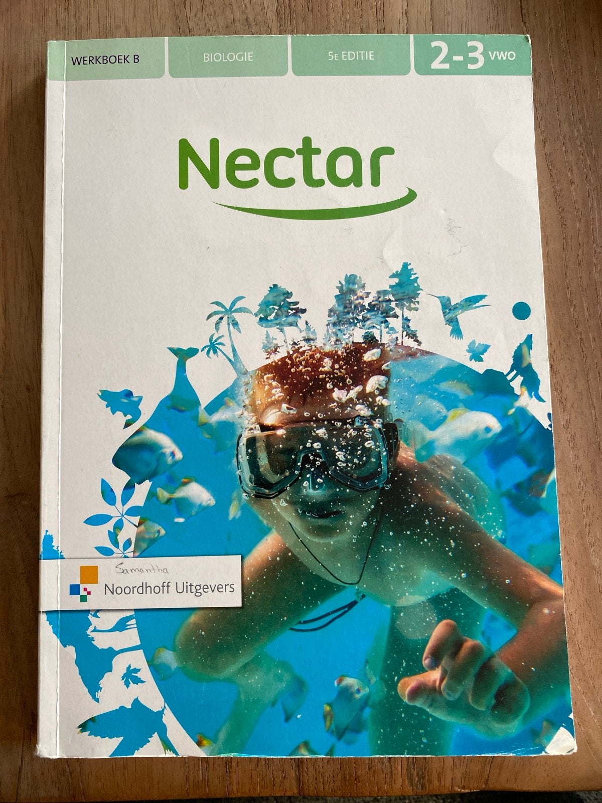 Nectar Biologie Werkboek B 2-3 VWO 5e editie, Boeken, Ophalen of Verzenden, Gelezen, VWO, Biologie