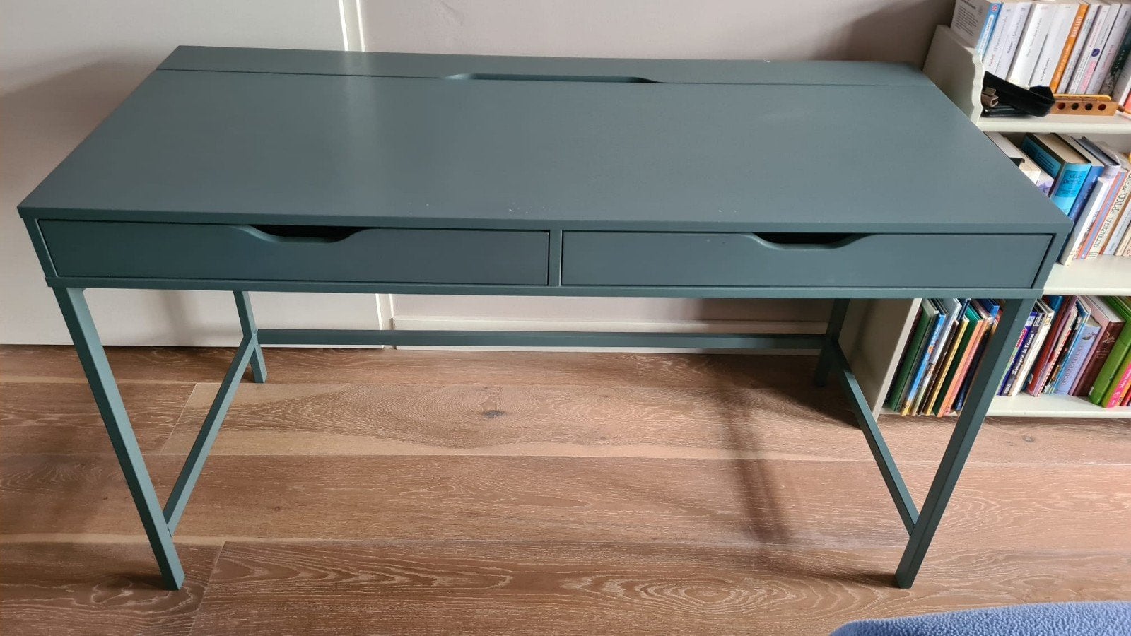 Ikea bureau Alex 132x59 gebruikte staat., Ophalen, Gebruikt