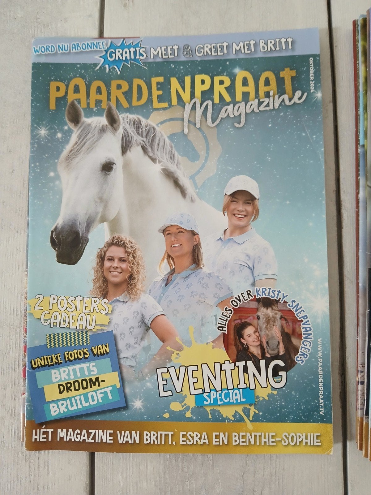 PaardenpraatTV Magazine met Goodies, Ophalen of Verzenden, Gelezen