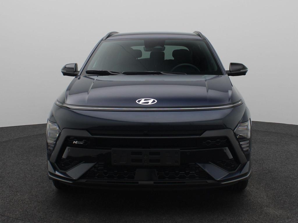 Hyundai Kona 1.6 GDI HEV N Line | Tijdelijk €2.500 Euro We, 137 pk, Met garantie (alle), Blauw, Bedrijf