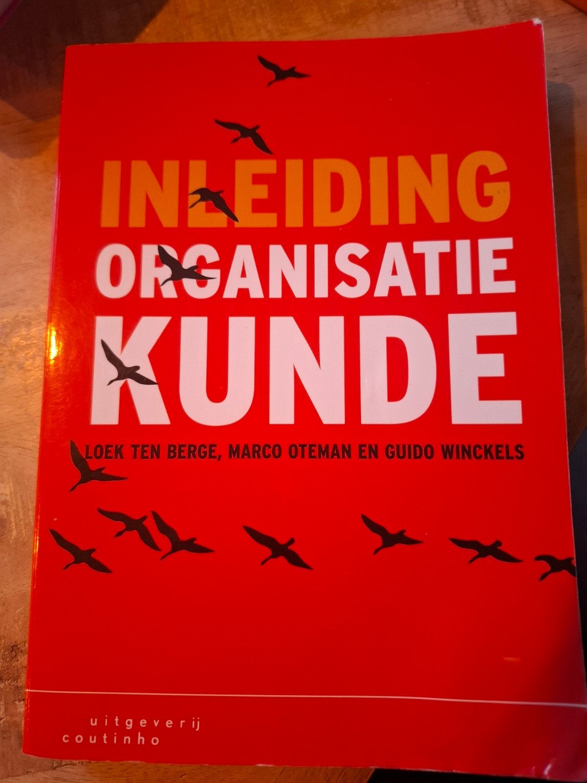 Loek ten Berge - Inleiding organisatiekunde, Boeken, Sociale wetenschap, Ophalen of Verzenden, Zo goed als nieuw, Loek ten Berge; Marco Oteman