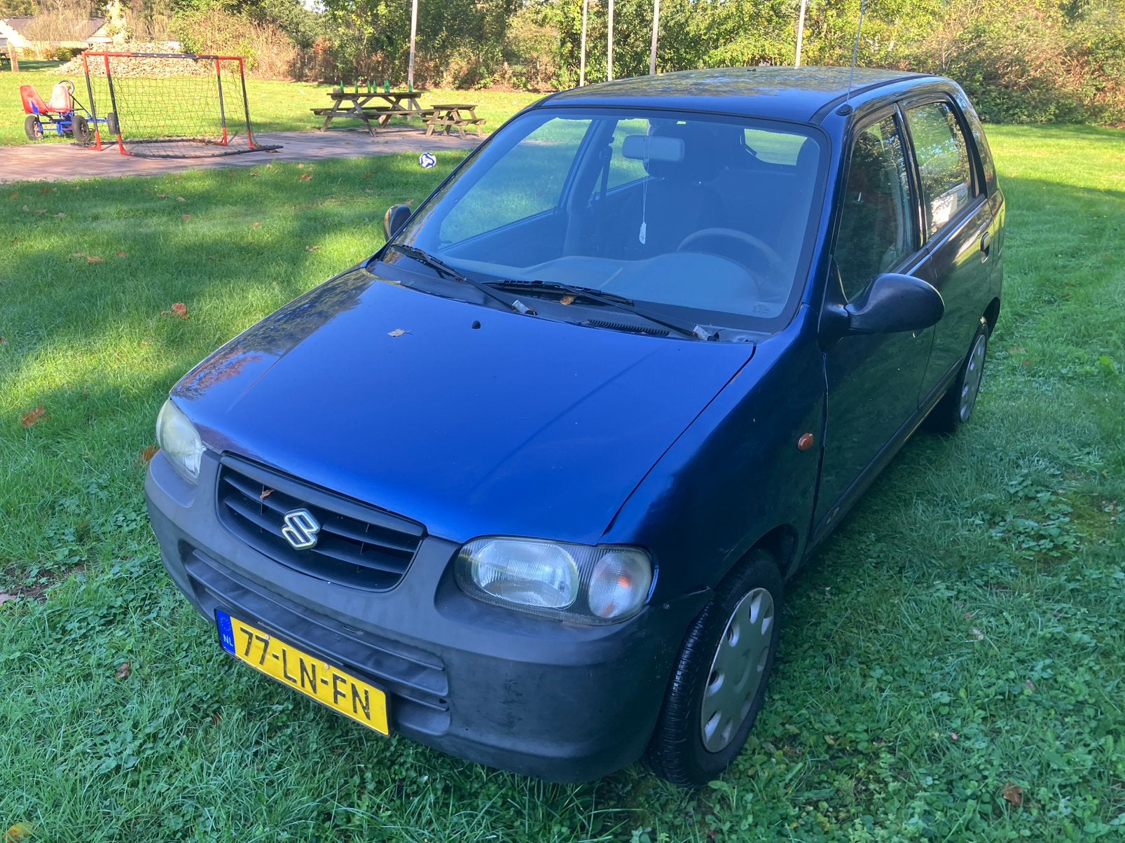 Suzuki alto met apk moet weg, Ophalen