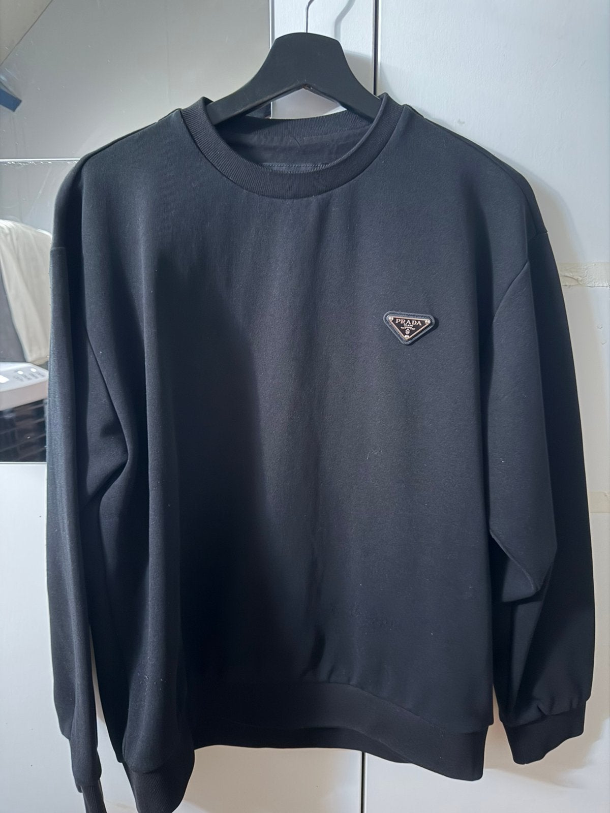 Prada trui, Ophalen of Verzenden, Zo goed als nieuw, Maat 48/50 (M), Zwart