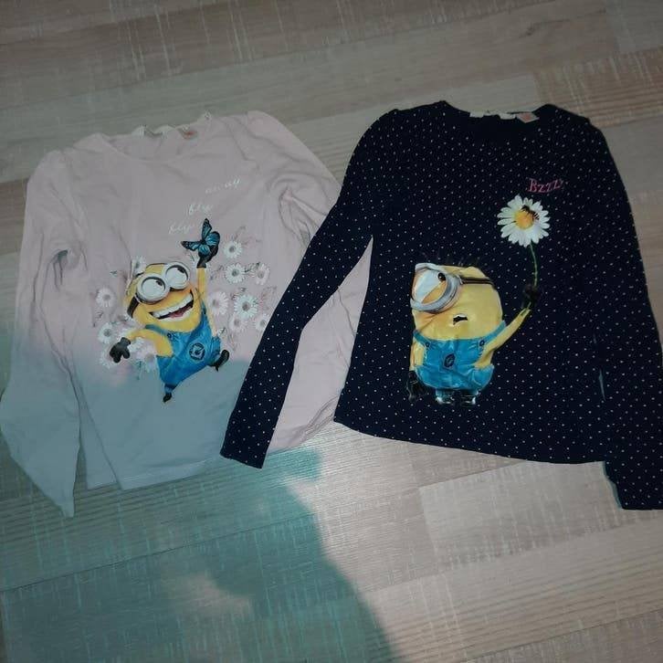 134 longsleeve set shirt, Verzenden, Meisje, Shirt of Longsleeve