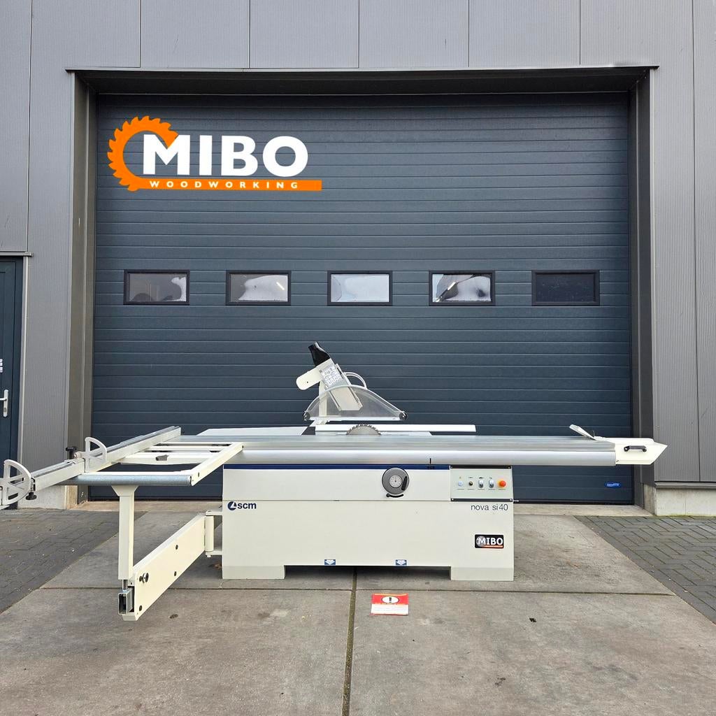 SCM Formaatzaag Nova400 paneelzaag 3200mm *** zgan, Scm altendorf martin felder hammer, 70 mm of meer, Overige typen, Ophalen of Verzenden
