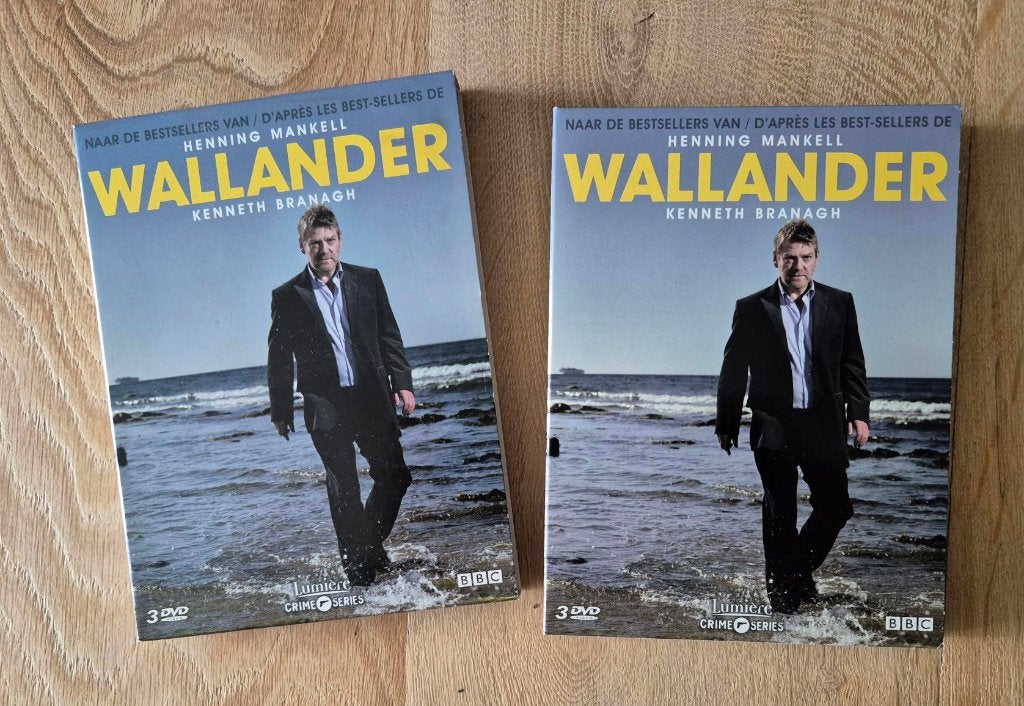 Wallander DVD Boxset - Seizoen 1 (Kenneth Branagh), Vanaf 16 jaar, Seizoen 1, Misdaad, Ophalen of Verzenden