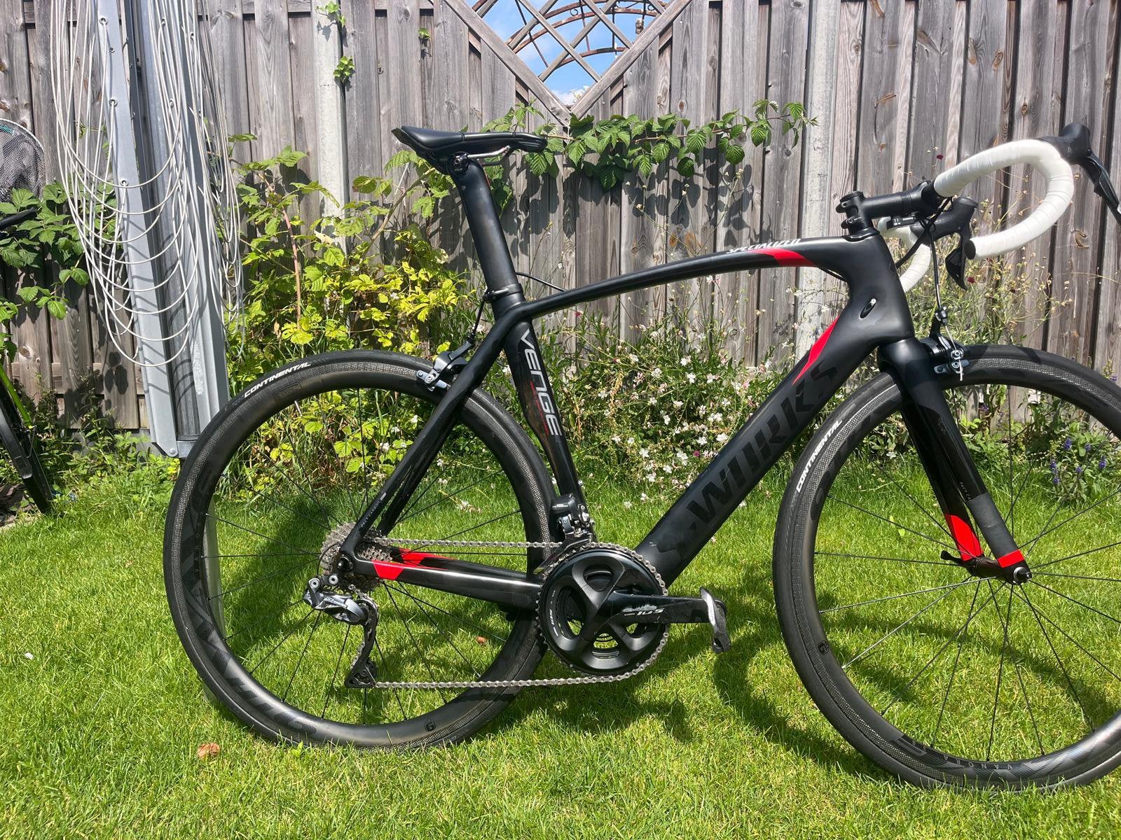 Specialized s-works venge, Gebruikt, Carbon, Velgrem, Meer dan 20 versnellingen
