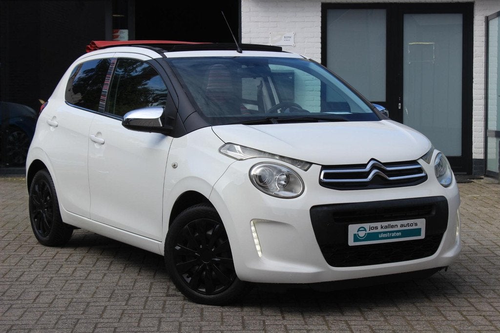 Citroen C1 1.0 e-VTi Airscape Feel Vouwdak, Carplay, DAB, Ai, Voorwielaandrijving, Stof, Gebruikt, 4 stoelen
