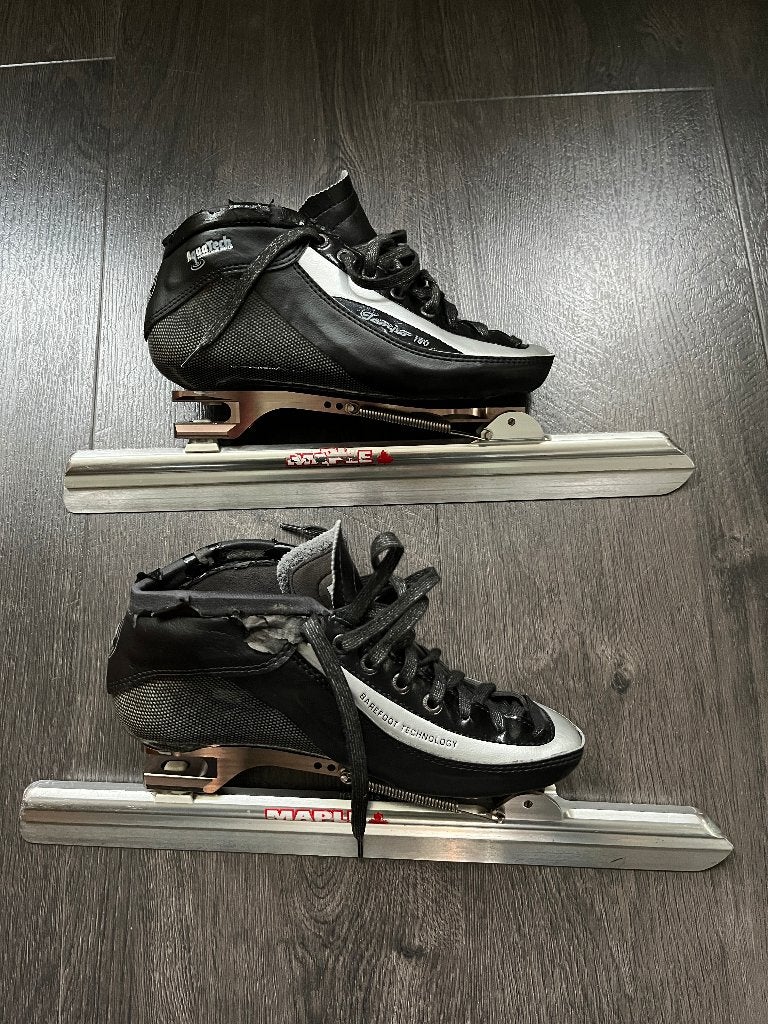 Klapschaatsen Maple/Luigino, Ophalen, Klapschaats, Zo goed als nieuw, Maple