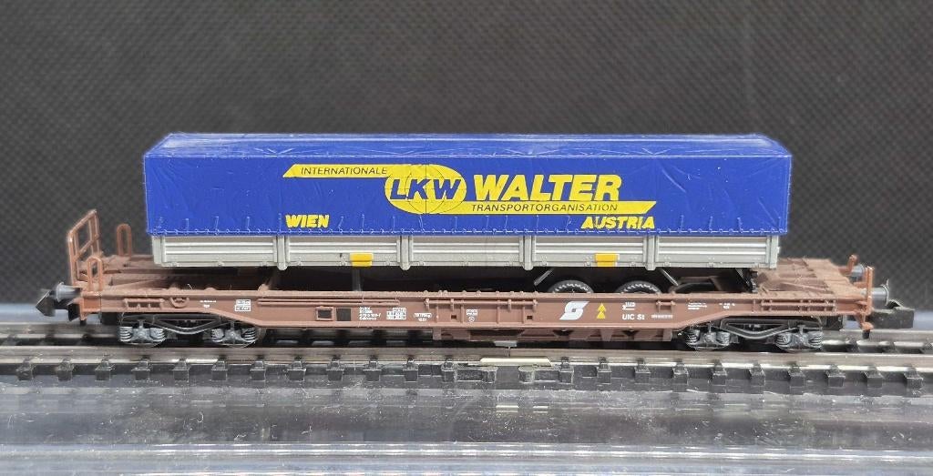 Roco 25155 - ÖBB combivervoerwagen Sdkkmss "Walter" (16265), Gelijkstroom, Wagon, Ophalen of Verzenden, Zo goed als nieuw