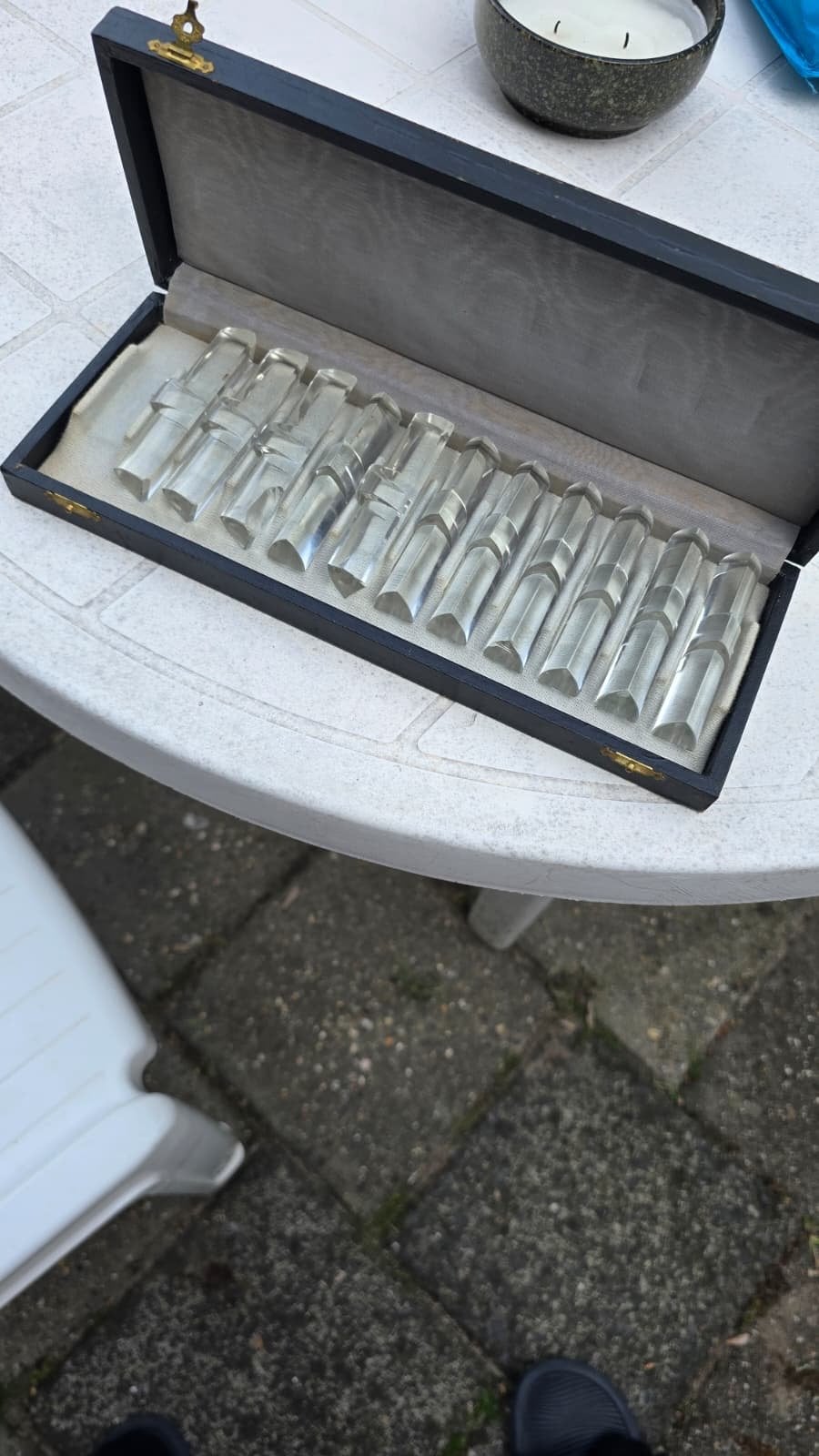 11 messenleggers in originele doos, Ophalen of Verzenden