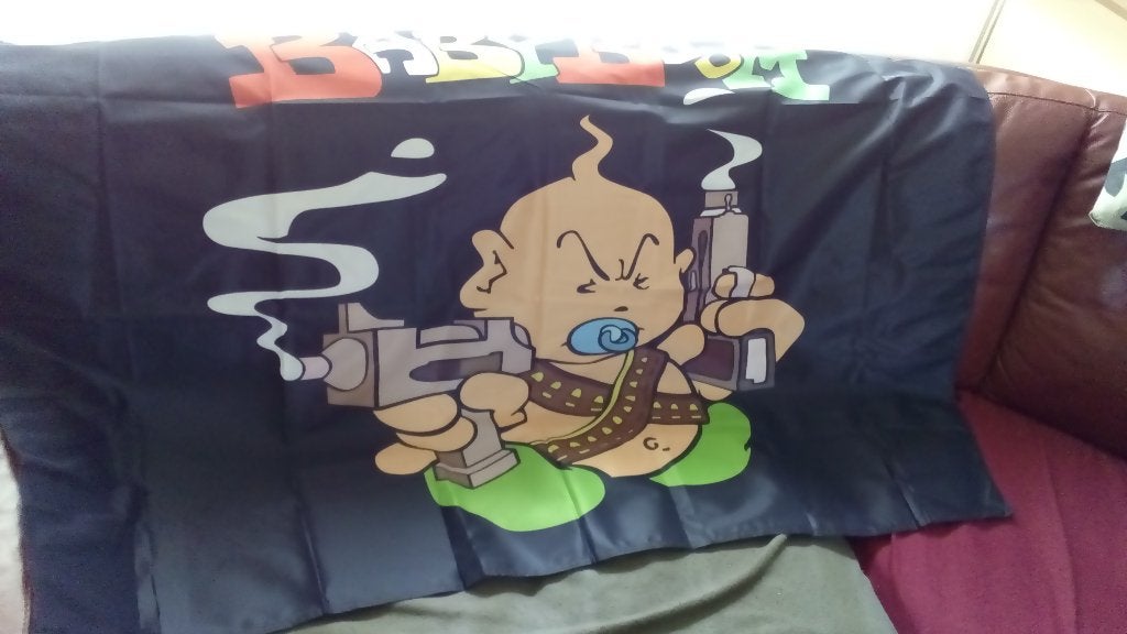 babyboom records vlag, Ophalen of Verzenden, Nieuw