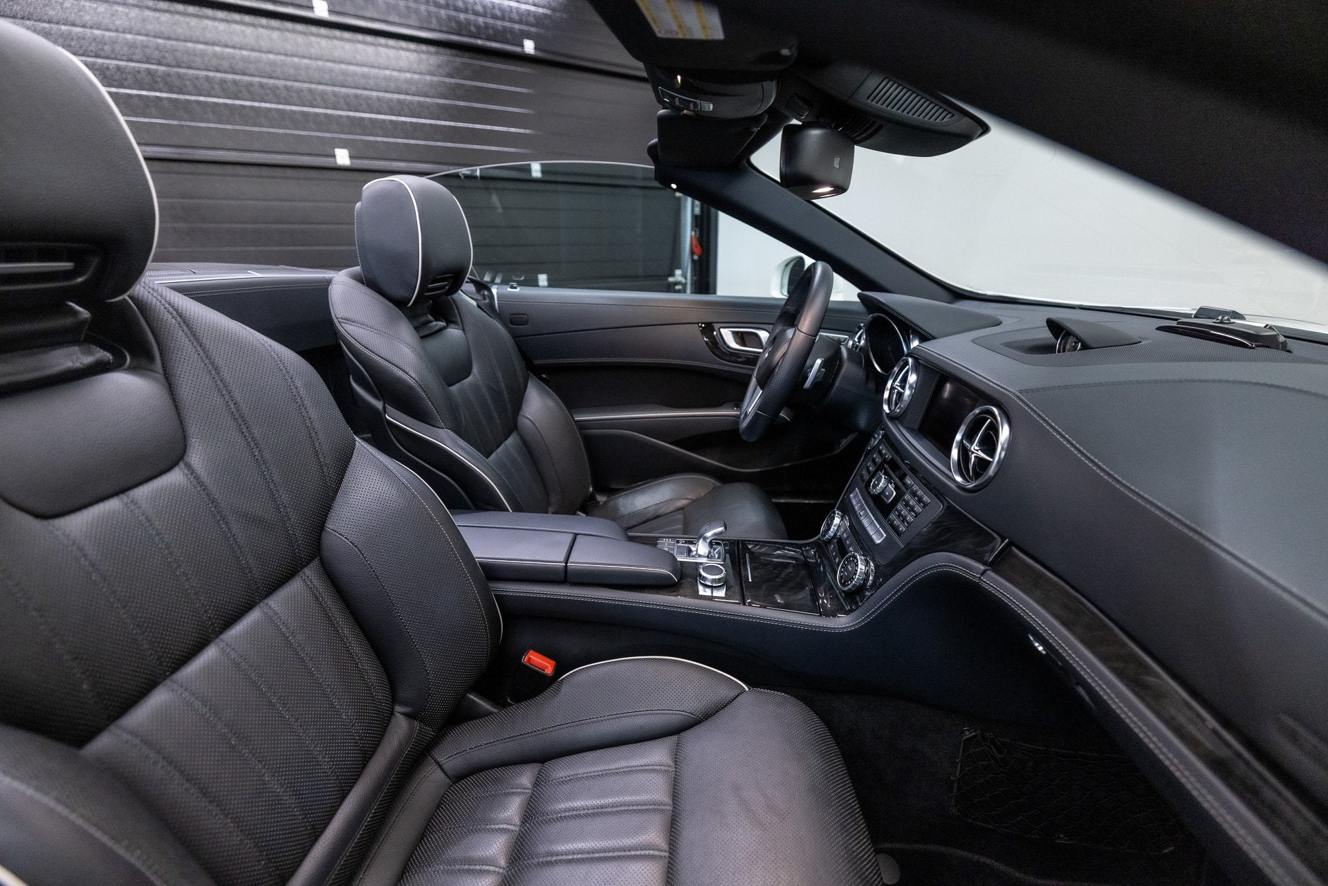Mercedes-Benz SL-Klasse 350 AMG Styling AMG STYLING Dealer a, Auto's, Mercedes-Benz, Automaat, Gebruikt, Zwart, Cabriolet