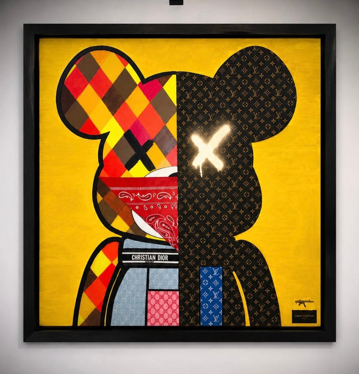 Origineel Design kunstwerk Louis Vuiton ‘Brand Bear’, Ophalen