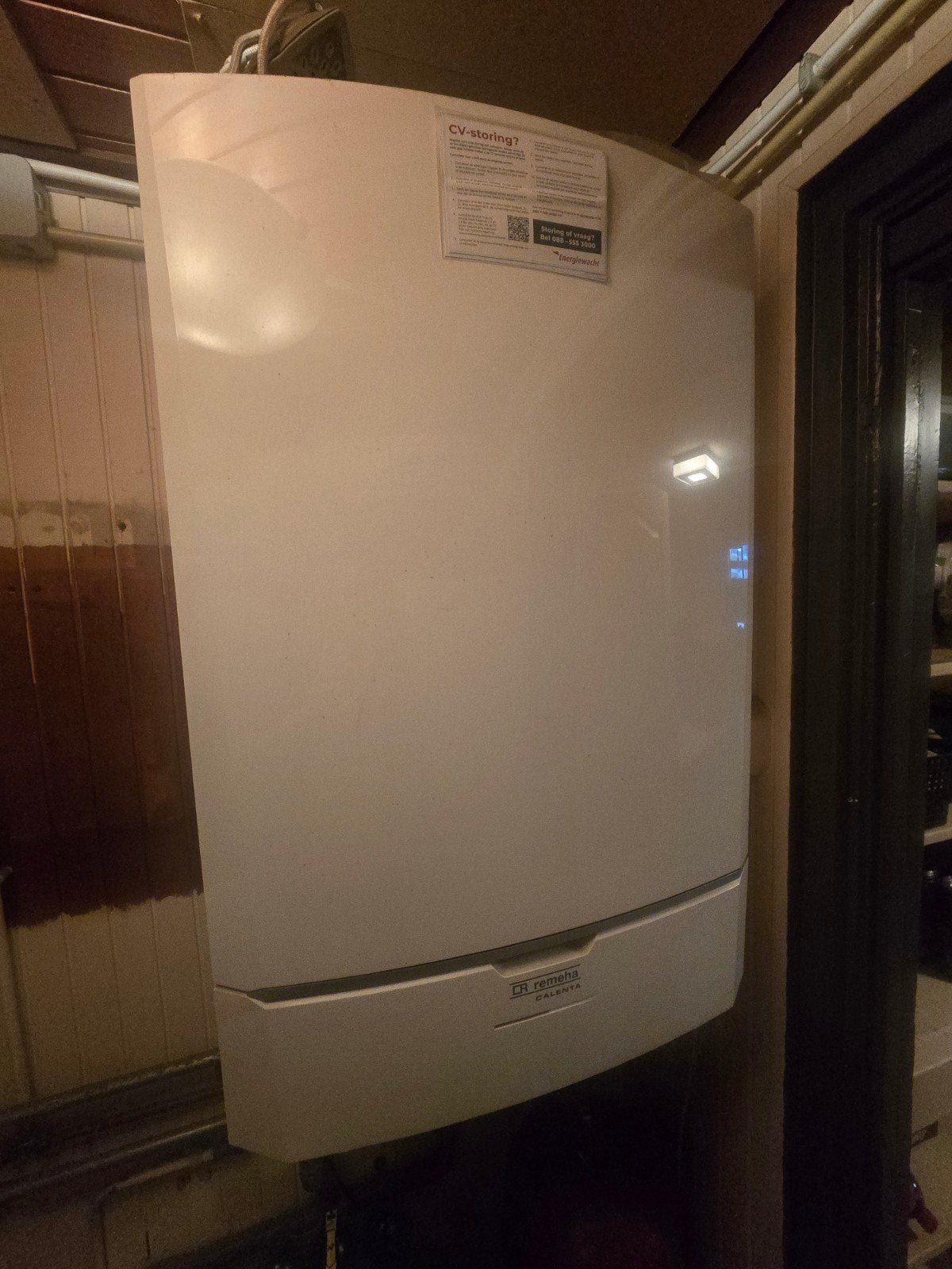 CV ketel Remeha Calenta 40L, Ophalen, Gebruikt, 20 tot 100 liter, Aardgas