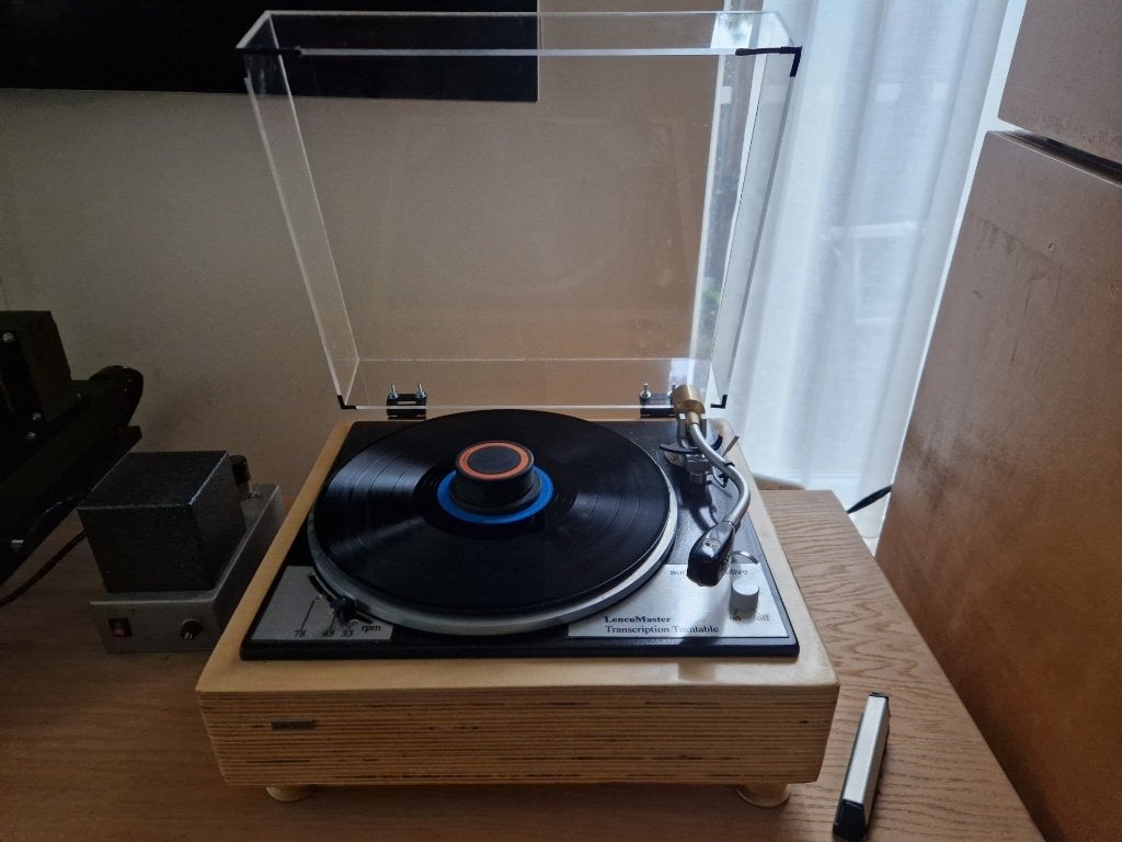 LencoMaster Audio Creative  met Ortofon AS212 Toonarm, Ophalen, Refurbished, Platenspeler, Overige merken