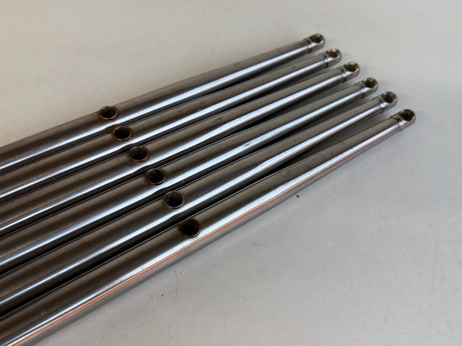6 x RVS scepter 46 cm, Ophalen of Verzenden, Gebruikt, Overige typen