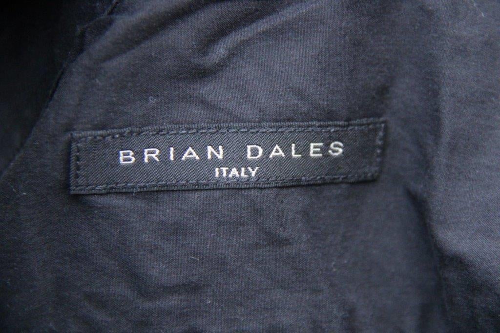 Blouse zwart Brian Dales mt 16/41 Vaste prijs, Verzenden, Zwart, Zo goed als nieuw, Halswijdte 41/42 (L)