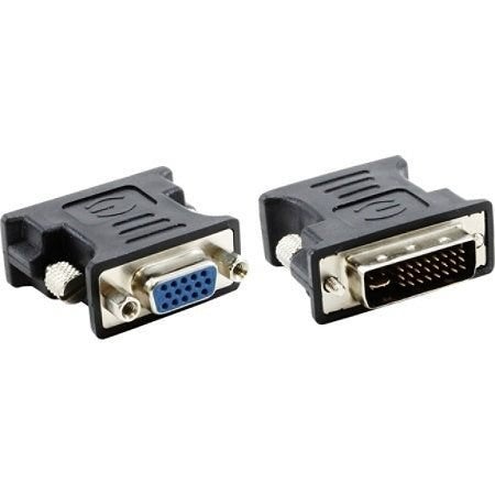 DVI-I Koppelstuk DVI male - VGA female, 10 inch, Wit, Nieuw, Ophalen of Verzenden