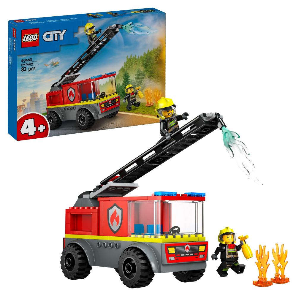 LEGO City 60463 BrandweerAuto 82 delig, Kinderen en Baby's, Speelgoed | Duplo en Lego, Nieuw, Lego, Complete set, Ophalen of Verzenden