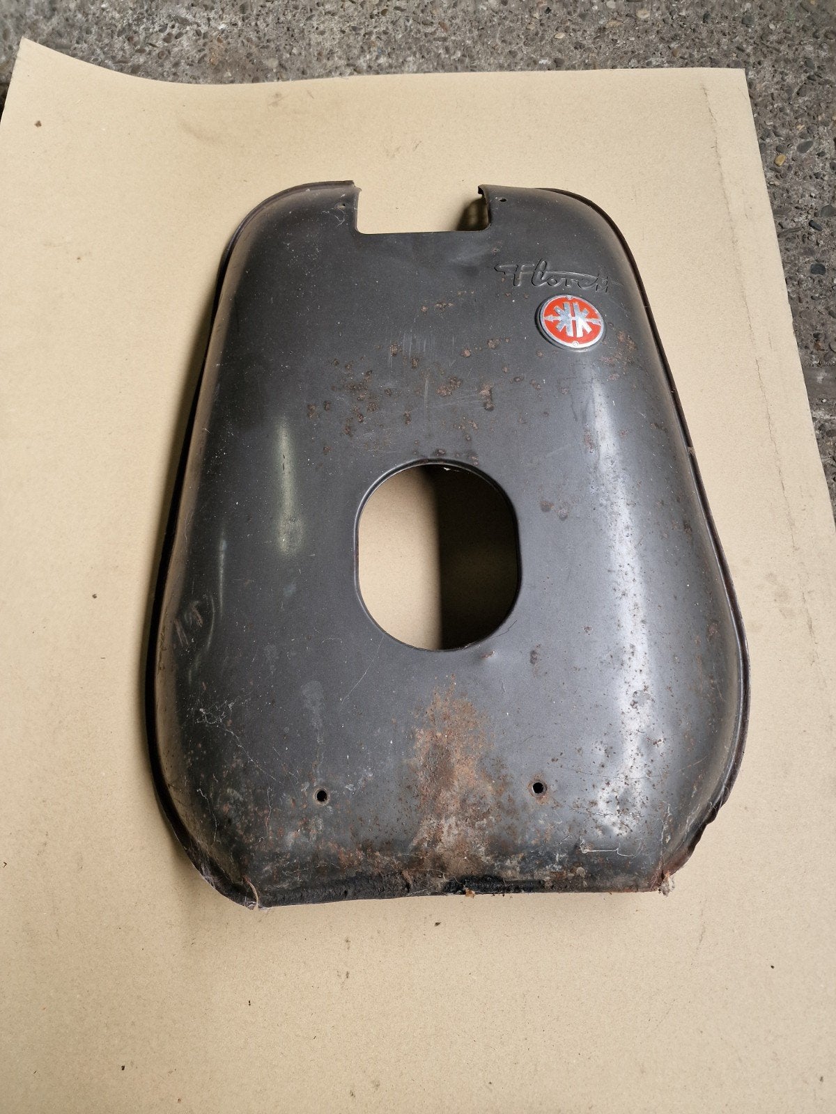Kreidler Beenschild Buffel 1967-1972. Originele lak., Ophalen of Verzenden, Nieuw