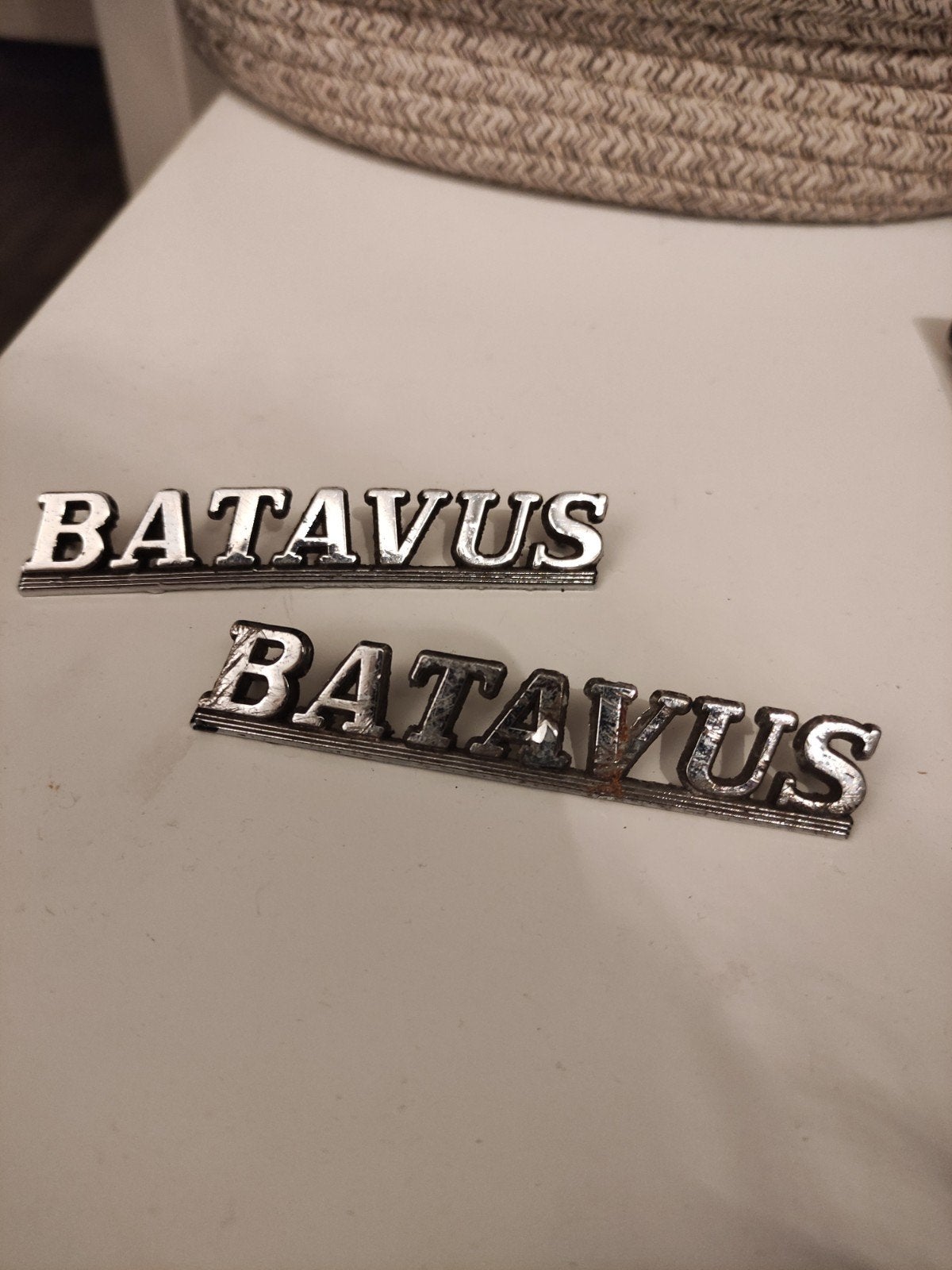 Batavus logo's, Ophalen, Gebruikt, Batavus