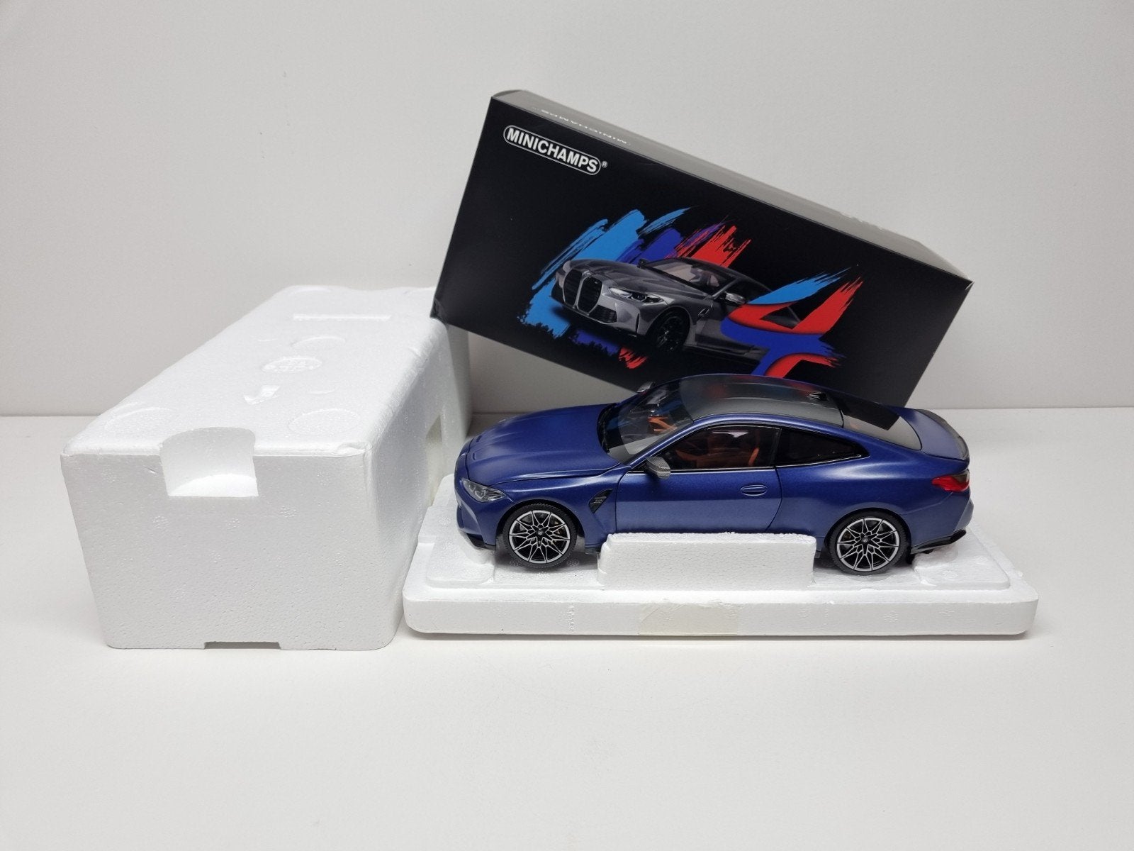 Minichamps Bmw G82 M4 Coupe 1:18 Nieuw, Ophalen of Verzenden, Nieuw, Auto, MiniChamps
