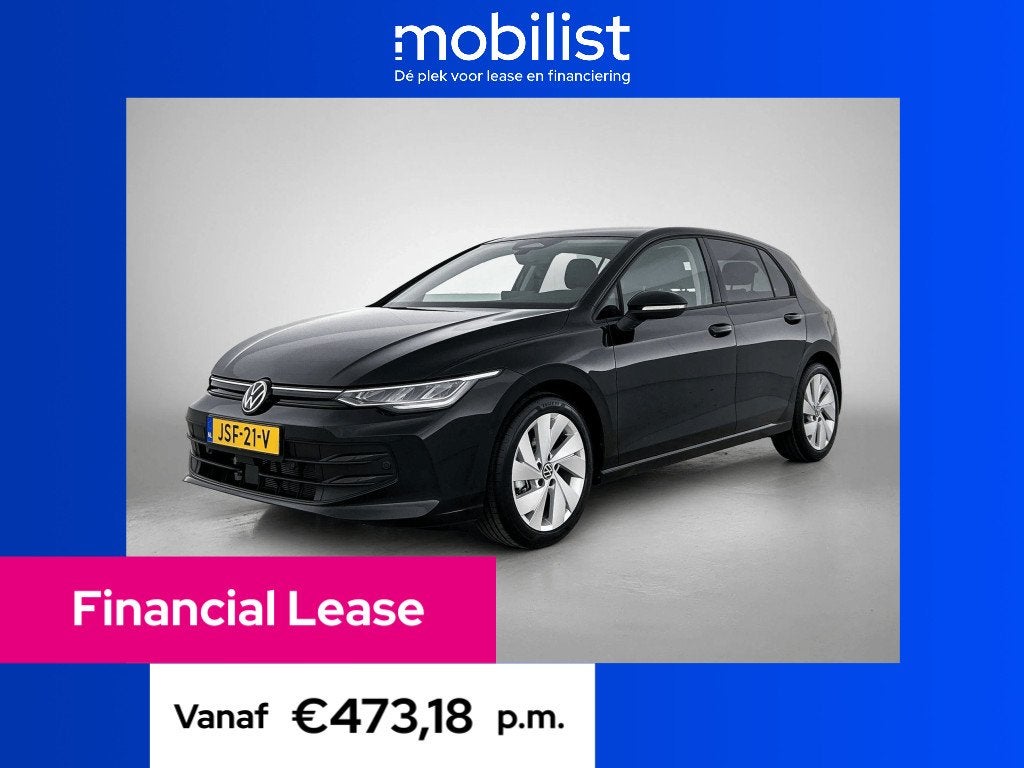 Volkswagen Golf 1.5 TSI Life Edition 116PK (bj 2025), Voorwielaandrijving, 4 cilinders, Zwart, Origineel Nederlands