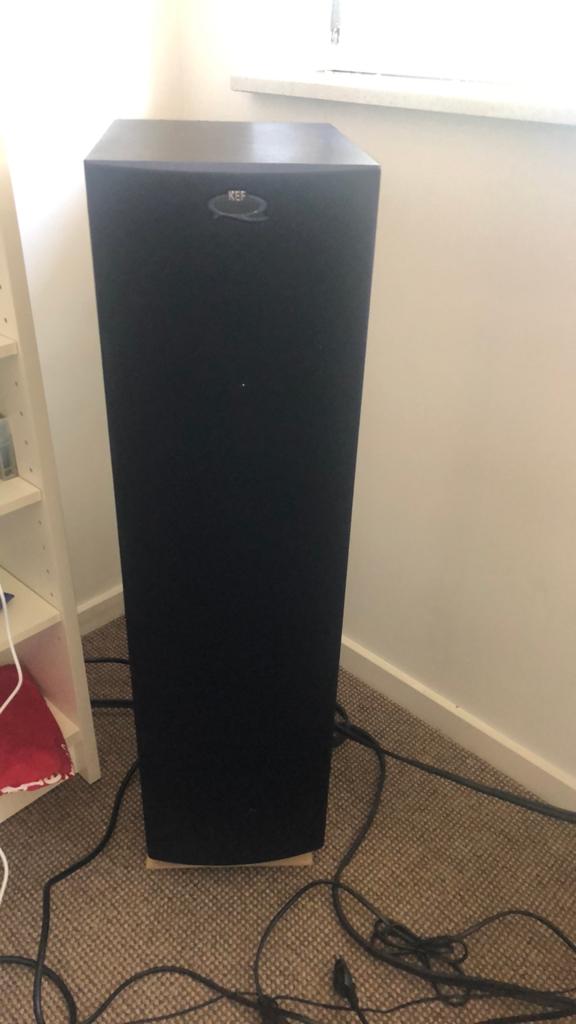 Set KEF Q35 stereo geluidsboxen, Overige merken, Ophalen of Verzenden, Zo goed als nieuw, 60 tot 120 watt