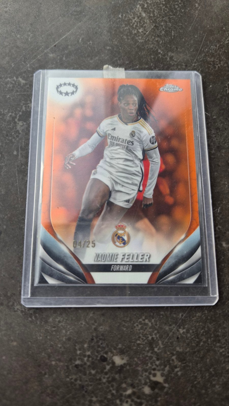 Naomie Feller Topps Chrome Champions League kaart 04/25, Verzamelen, Sportartikelen en Voetbal, Ophalen of Verzenden, Zo goed als nieuw