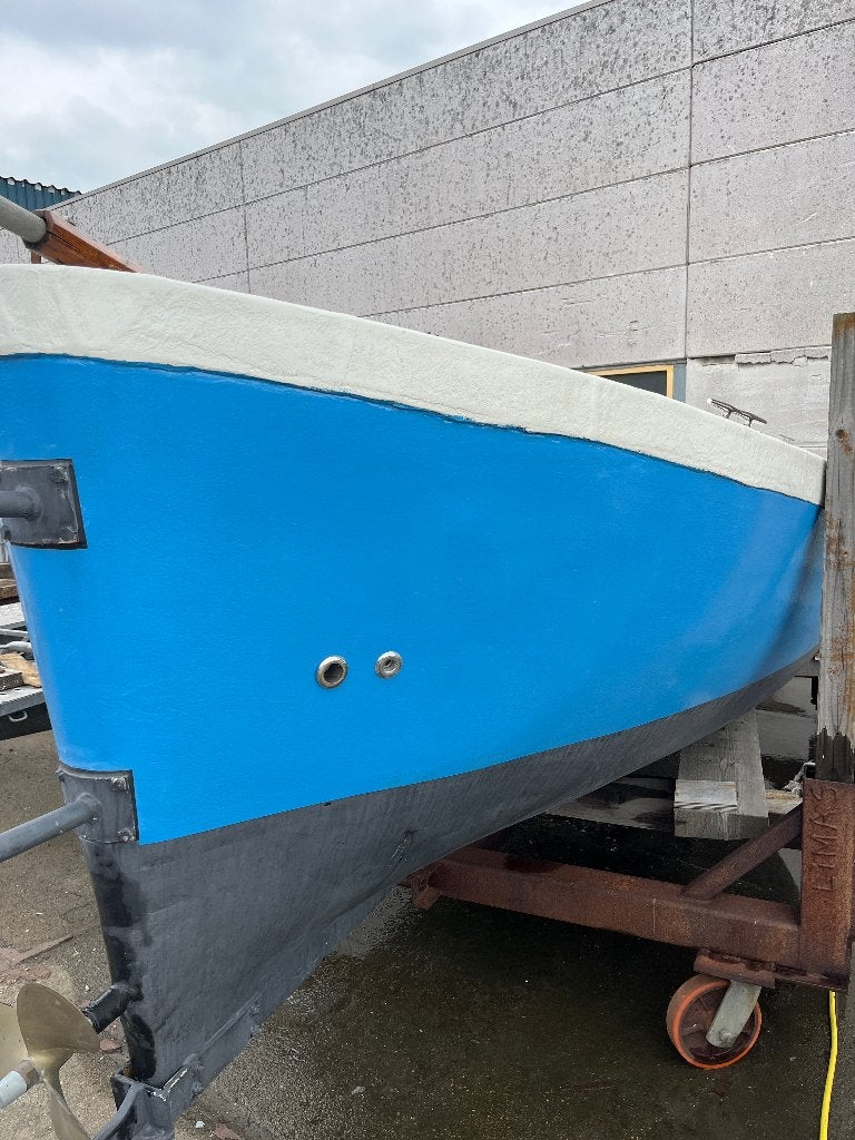 Electrische reddingssloep met gloednieuwe Krautler 5.9kW, Watersport en Boten, Sloepen, Gebruikt, Binnenboordmotor, Elektrisch