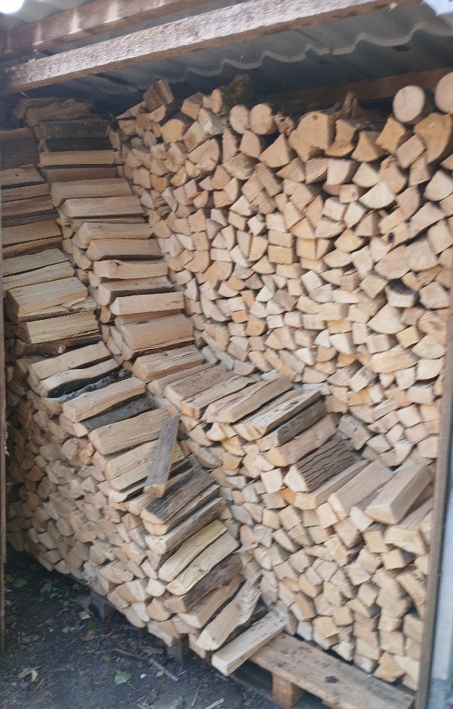 Openhaardhout kachelhout brandhout, Tuin en Terras, Minder dan 3 m³, Ophalen, Essenhout, Stammen