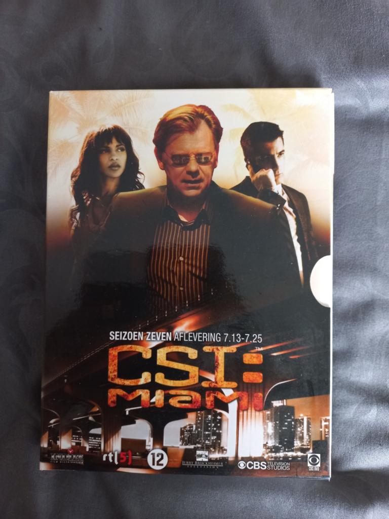 CSI Miami seizoen 7, aflevering 7.13-7.25, Cd's en Dvd's, Dvd's | Tv en Series, Ophalen